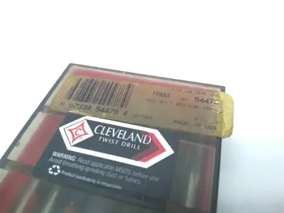 USED CLEVELAND TWIST DRILL 1003 1/4-28 GH4 UNF BOTTOMING TAP