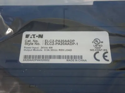 New | in-Stock EATON ELC2PA20AADP Electrical Controls | HGR 24 #747762