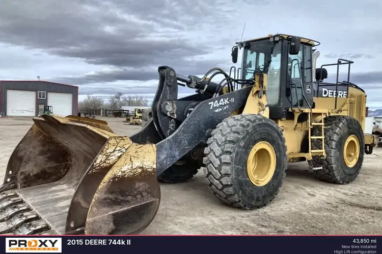 Used 2015 DEERE 744K II Wheel Loaders Utah US | Proxy Equipment #1382936