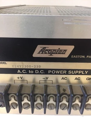USED ACOPIAN U24Y2300-230
