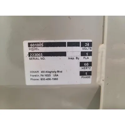 Used 10 cu/ft Conair Dry Storage Bin Hopper