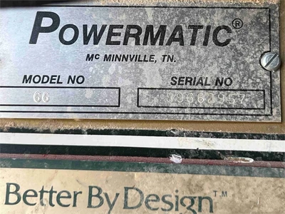 Used POWERMATIC 66 Woodworking Table Saws California US | MachineryMax #1319627