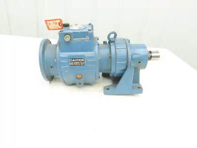 Nidec Shimpo RXC-750 Ringcone Inline Gearbox 0-18 RPM Adjustable Speed .75Hp 56C