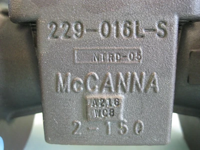 NEW 2" 150# McCanna Flowserve WCB 2.00 S151 CS-U-M0/8DS-CM10143 Ball Valve D5