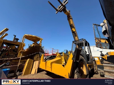 Used 2001 CATERPILLAR TH83 Telehandlers New Jersey US | Proxy Equipment #1539943