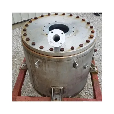 Used Stainless Steel Clyde Pressure Tank - 25 Cu/Ft