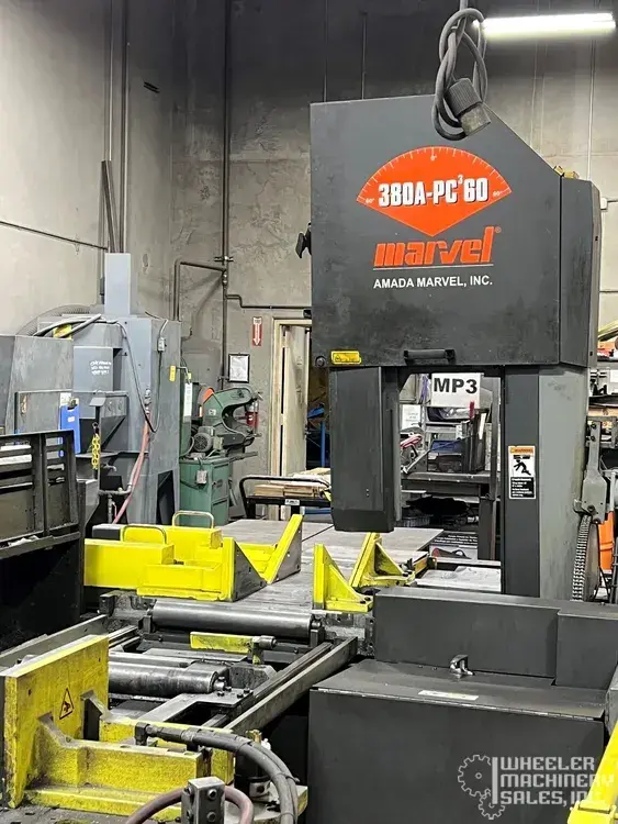 2019 AMADA MARVEL V380-PC3 Vertical Band Saws | Machine Tool Emporium