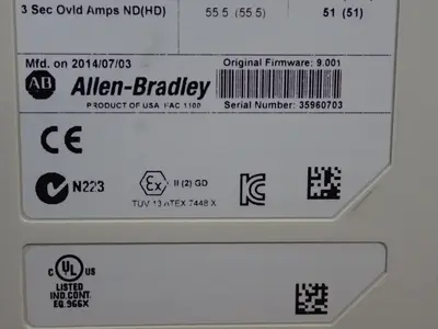 USED 2014 ALLEN BRADLEY 20G11ND034AA0NNNNN