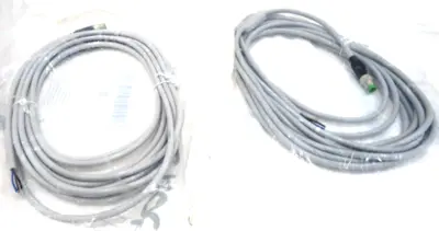 NEW MURR ELEKTRONIK 7000-08001-2100500 CONNECTION CABLE LOT OF 2