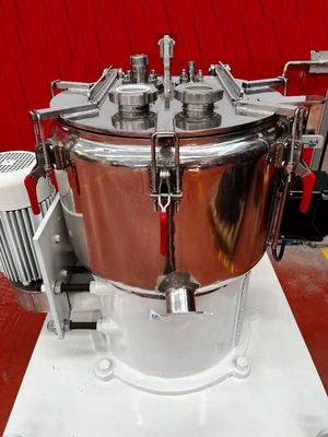 RINA 100F-500 ATEX perforate basket centrifuge, 316L SS.