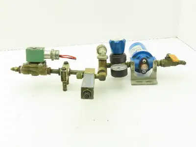 Parker HN15S-10CW Compressed Air Filter Regulator Solenoid Valve Assembly