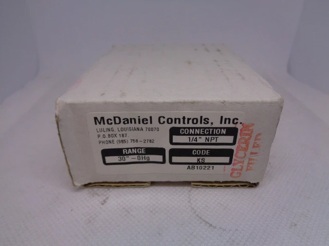 NEW MCDANIEL CONTROLS INC. AB10221