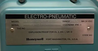 New | in-Stock HONEYWELL 870020-112-11-00-01-09-00 Pump & Valve Parts Ohio US | Surplus Asset Holdings #1207116