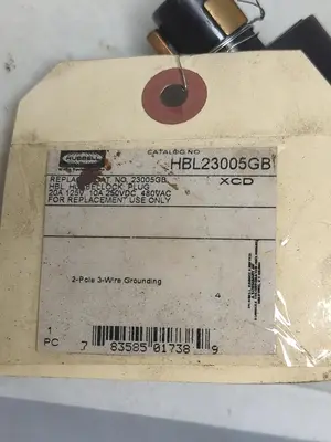 Used HUBBELL HBL23005GB Miscellaneous Equipment (Electrical & Power) | Surplus Asset Holdings #1202950