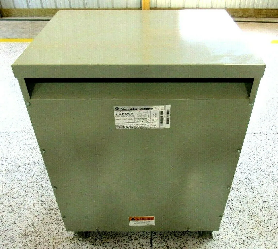 NEW GENERAL ELECTRIC 9T23B4009G22 TRANSFORMER 460V 118.0 KVA 3 PHASE 60HZ