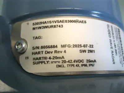 New | in-Stock Rosemount 5302 HA1S1V5AE0300RAE5M1W3WUR8743 Sensors New Hampshire US | Bitter End Trading #1460019