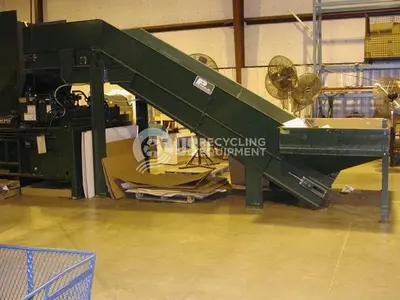 Used MCCLAIN ESP-111 CLOSED DOOR HORIZONTAL WITH CONVEYOR Balers Ontario CA | US Recycling Equipment #1244461
