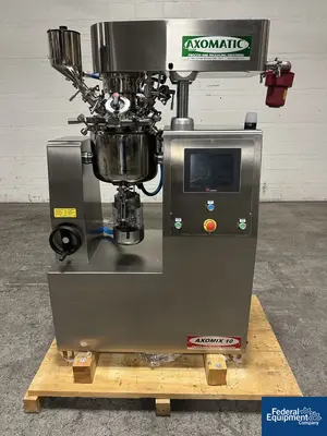 NEW Axomatic SrI 10 Liter Axomatic Vacuum Homogenizing Mixer, Model AxoMIX10, 316 S/S