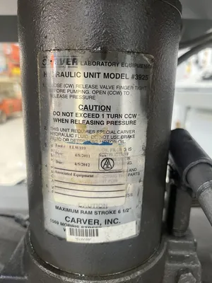USED CARVER CARVER 3693 PRESS