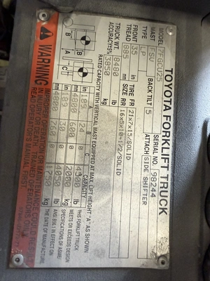 Used TOYOTA 7FGCU25 Misc Forklifts New Jersey US | Miedema Asset Management Group #1421890