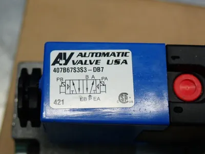 USED AUTOMATIC VALVE 407B67S3S3DB7