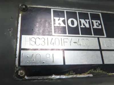 Kone Cranes HSC31401FY-400 Gear Drive Reducer 40.8:1 Gearbox 70mm Hollow Shaft