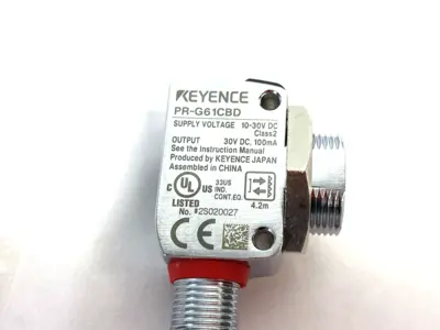 New | in-Stock KEYENCE Self-Contained Retro-reflective Sensor, M12 Connector, 4.2 m Photoelectric Sensors Michigan US | Maverick Industrial Sales #1402516