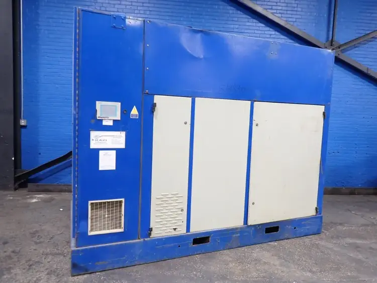 Used 2007 QUINCY COMPRESSOR QGV200 Rotary Screw & Sliding Vane Air Compressors Ohio US | HGR 24 #861420