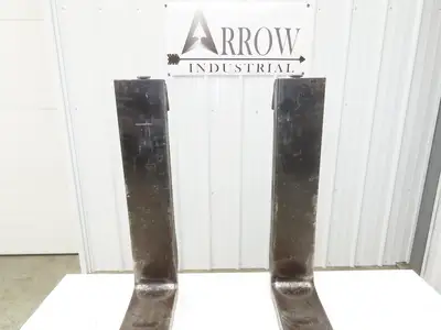Cascade 961178 5 X 42" Class 3 Steel Forklift Forks 20" Carriage 1-Pair READ