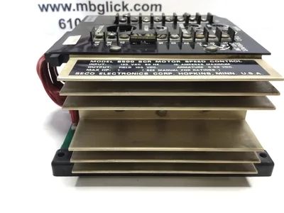 SECO 8500 SCR Motor Speed Control Input 120VAC Output 100VDC 60Hz 1HP 15Amperes
