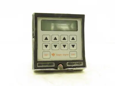 Eagle Signal CX312A6 Model 4 Digital Timer/Counter Microprocessor 5-Digit LCD