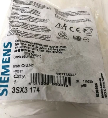 NEW Siemens 3SX3 174