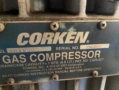 USED CORKEN D891
