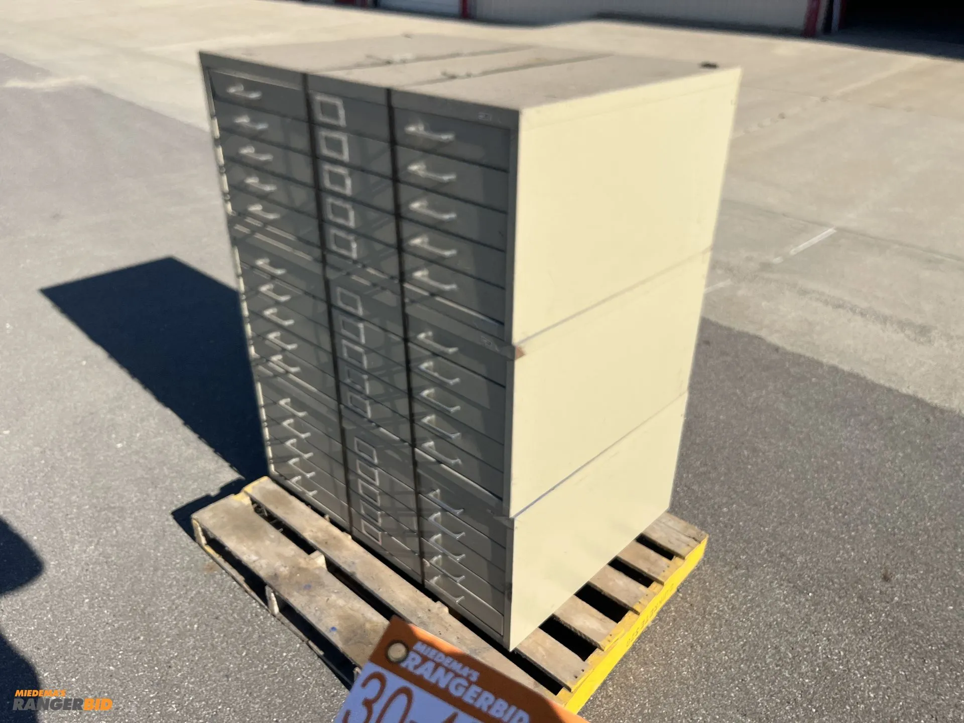 USED SAFCO METAL STORAGE CABINETS