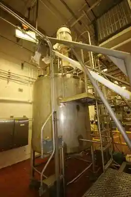 1000 gal feldmeier stainless steel tank