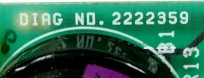 USED TEXAS INSTRUMENTS 2222357-0001 PC BOARD 22223570001 XU29 2222358-0001