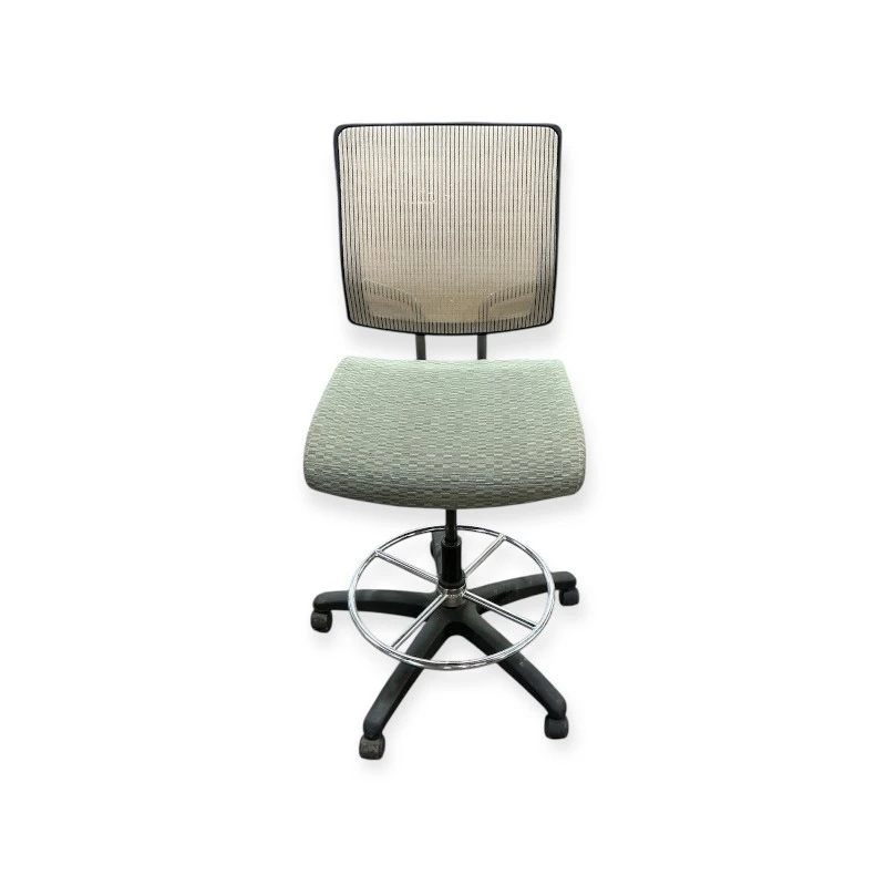 Sit-On-It Drafting Stool Green Seat
