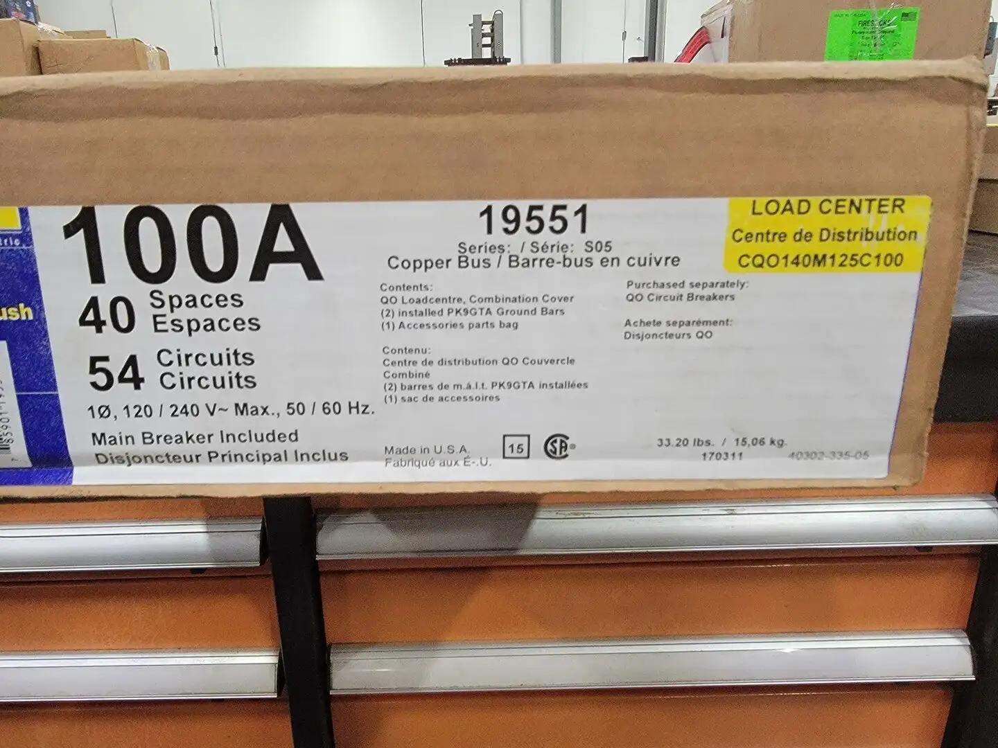 New | in-Stock SQUARE D CQO140M125C100 Misc Electrical & Power Parts British Columbia CA | Lenmark #253517