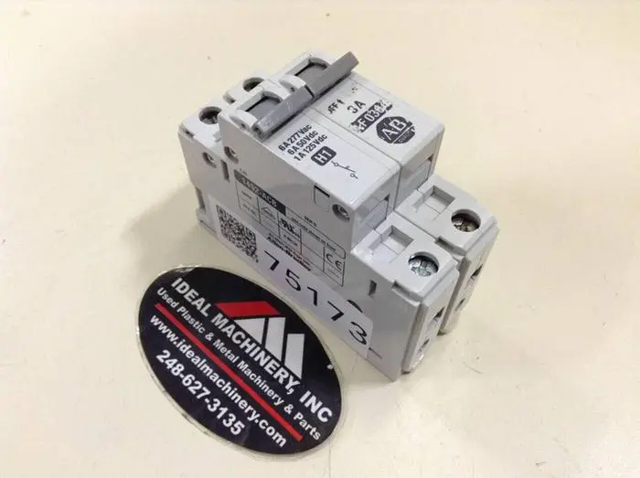 Used ALLEN BRADLEY 1492-CB1/F030 SER B Circuit Breakers Michigan US | Ideal Machinery #704097