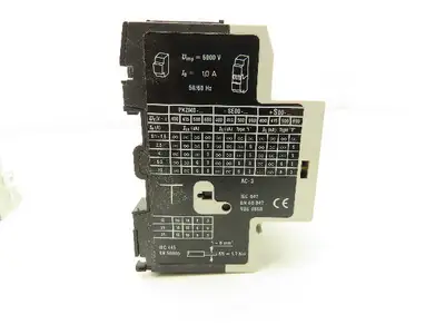Moeller PKZMO-1 Manual Motor Starter 1A 600VAC 3PH 1/2HP Lot Of 6