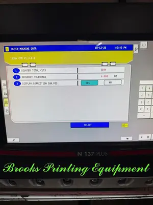Used 2019 POLAR N 137 PLUS Paper Cutters North Carolina US | BROOKS PRINTING EQUIPMENT #1413104