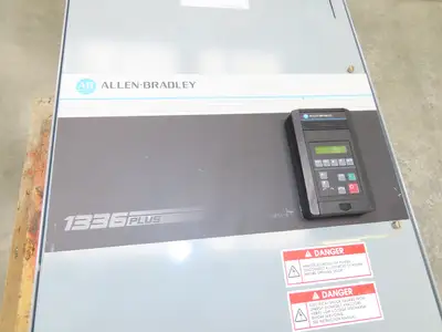 Allen Bradley 1336SB060VAADSGM1CHA2CL6EC AC Drive VFD 75Hp 76kva 460V Enclosure
