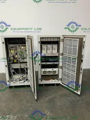 USED BRUKER NMR CONSOLE W/ SPECTROSPIN H2903 MAINFRAME, DRESSLER LPPA, & MORE MODULES