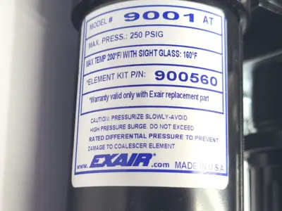 USED EXAIR 9001, 9008