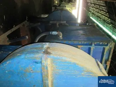 USED Readco 400 GAL READCO DOUBLE ARM MIXER, S/S, 200 HP