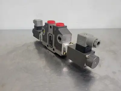 Hydraulic Valve Work Section 123410201 w/ Solenoid
