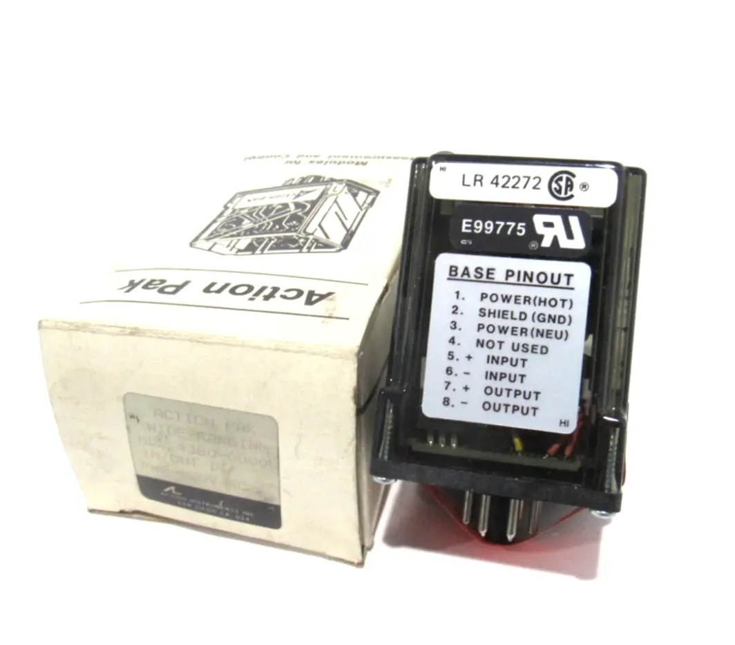 NEW INVENSYS ACTION INSTRUMENTS 4380-000 TIME DELAY RELAY 4380000