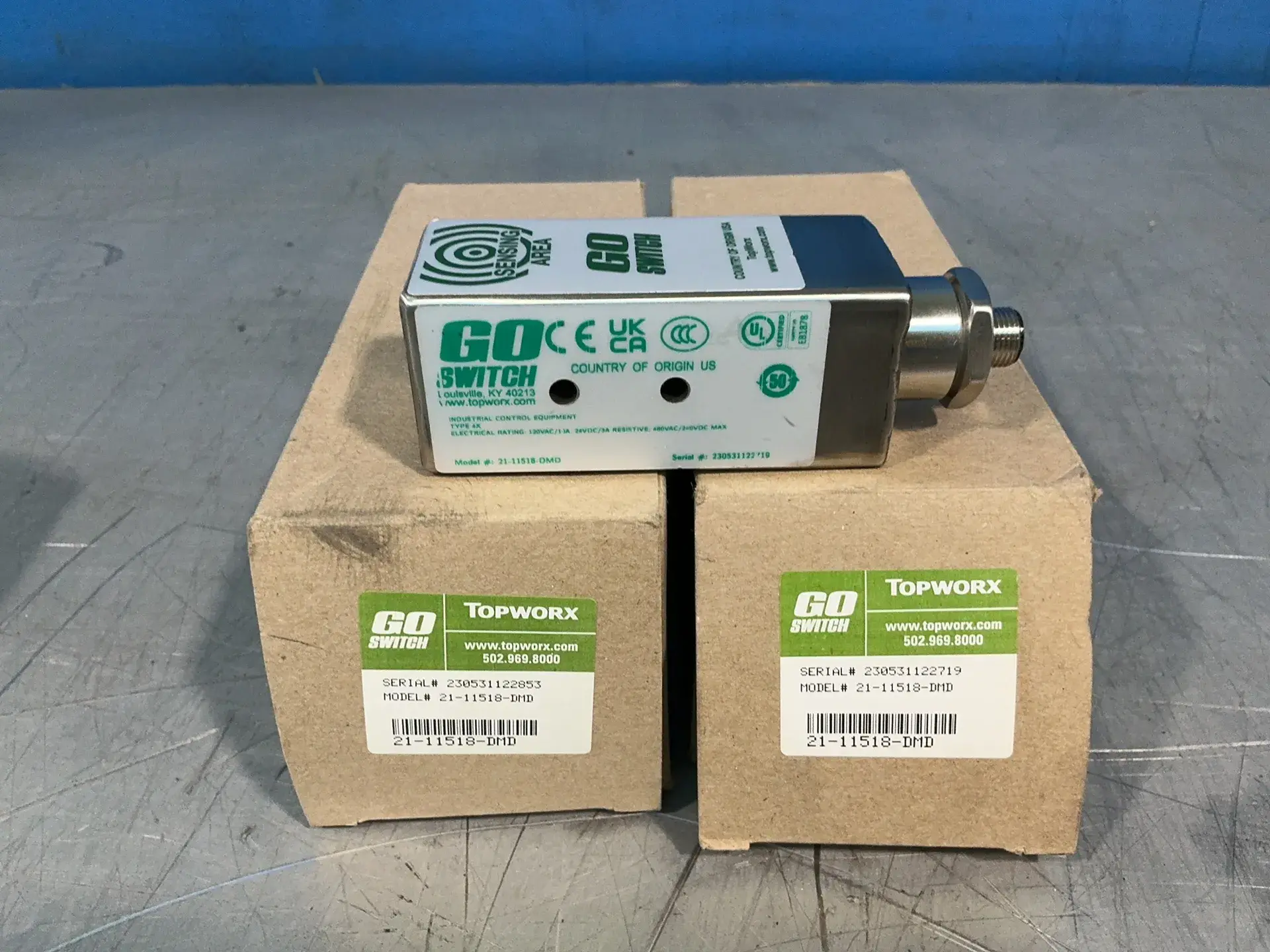 New | in-Stock TOPWORX 2111518DMD Proximity Sensors Ohio US | HGR 24 #1463390