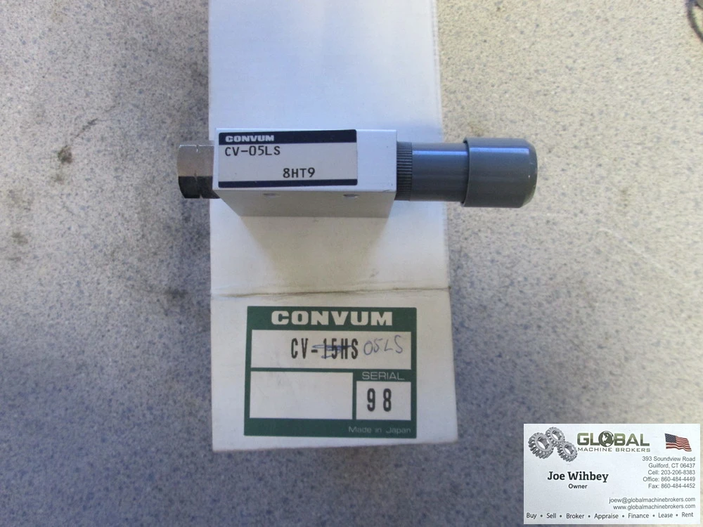 Convum Vacuum Ejectors CV-05LS