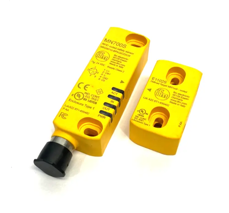 Used IFM RFID CODED SAFETY SENSOR W/ CODED DEFINED TARGET Sensors | Maverick Industrial Sales #1111659